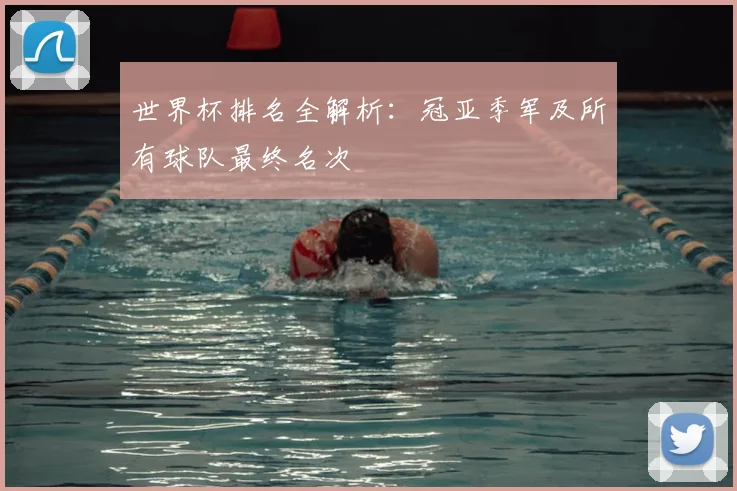 世界杯排名全解析：冠亚季军及所有球队最终名次